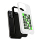 Minimal Block Statement Tough Magnetic Case