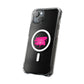 Electric Graffiti Drip Magnetic clear Impact case
