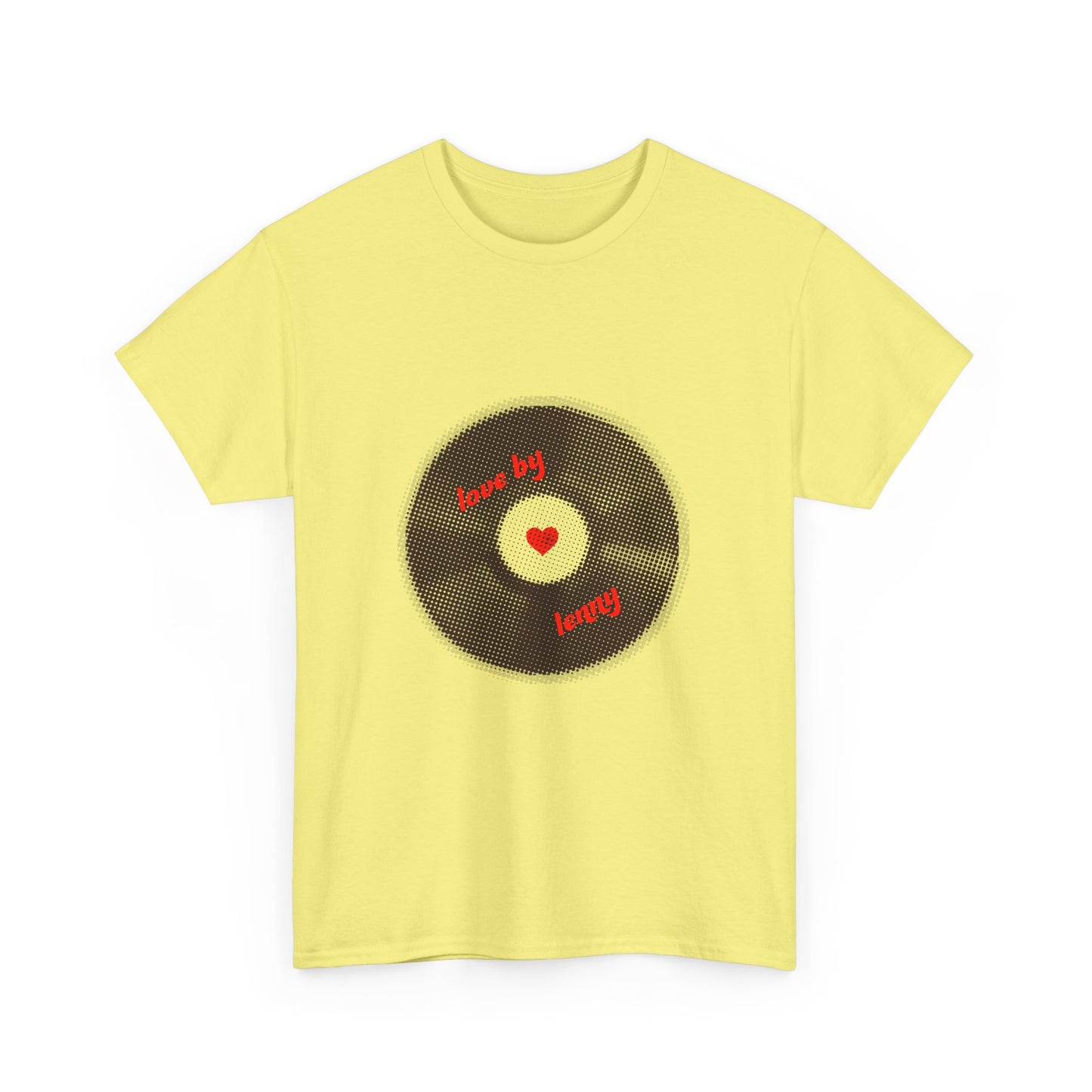 Vinyl Love Spin Unisex Heavy cotton tee