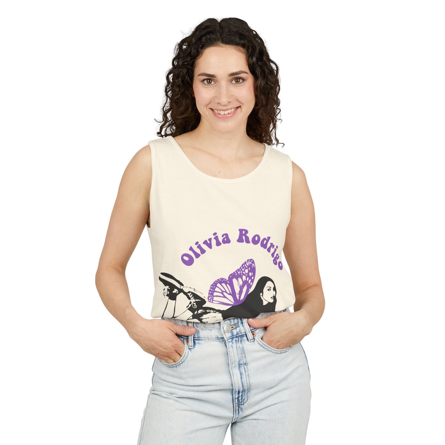 Olivia Rodrigo Butterfly Arc-Dyed Tank Top