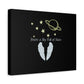 Starry Sky Wings Canvas