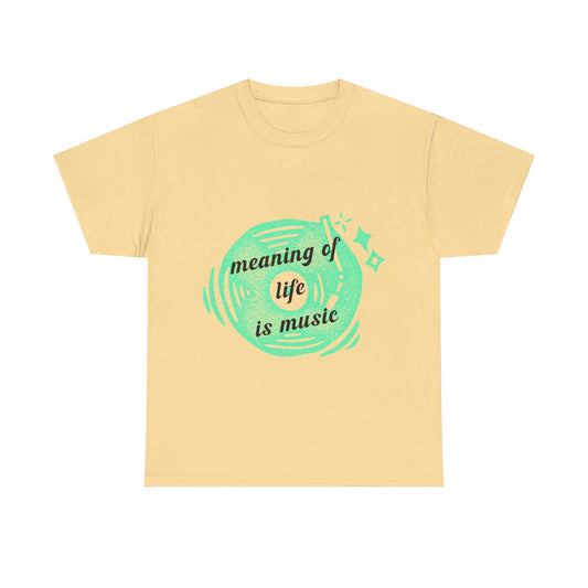 Vinyl Dreams Speak Unisex Heavy cotton tee
