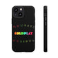 Premium Tough Case for iPhone 12 to 16 Pro Max Showcasing Coldplay’s Signage