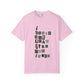 Mixed Message Collage Unisex Dyed T-shirt