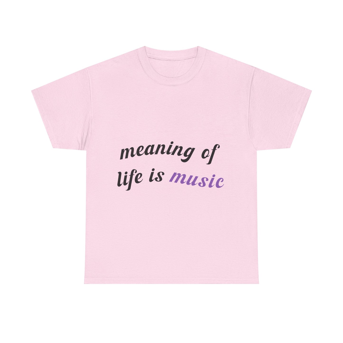 Feel the Music Vibe Unisex Heavy cotton tee