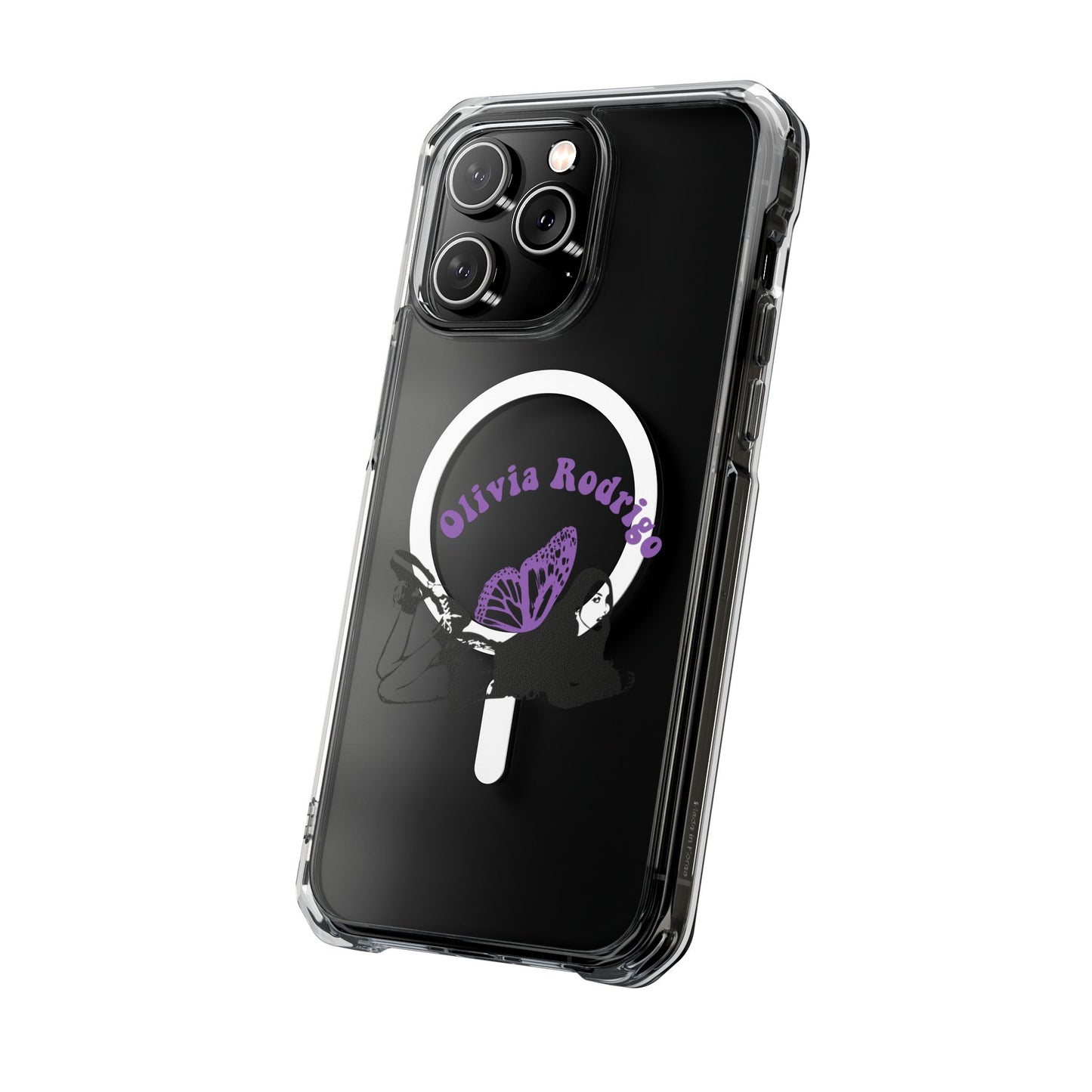 Olivia Rodrigo Butterfly Arc Magnetic Clear Impact Case