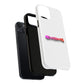 Wavy Groovy Typography Tough Magnetic Case