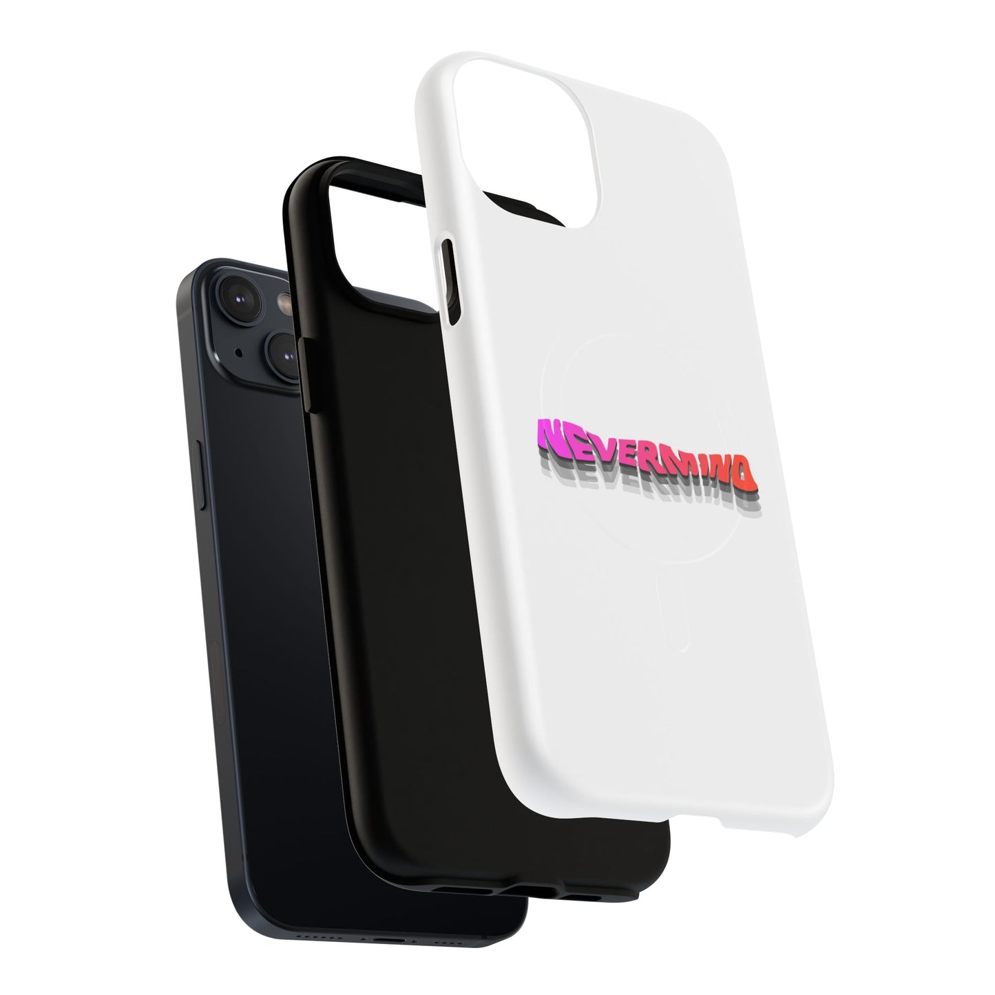 Wavy Groovy Typography Tough Magnetic Case