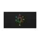 Minimalist Divide Symbol with Brush Matte Canvas