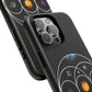 Premium Tough Case for iPhone 12 to 16 Pro Max Showcasing Coldplay’s Illustration Concept