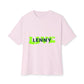 Live Lenny Pop Unisex Oversized Boxy tee