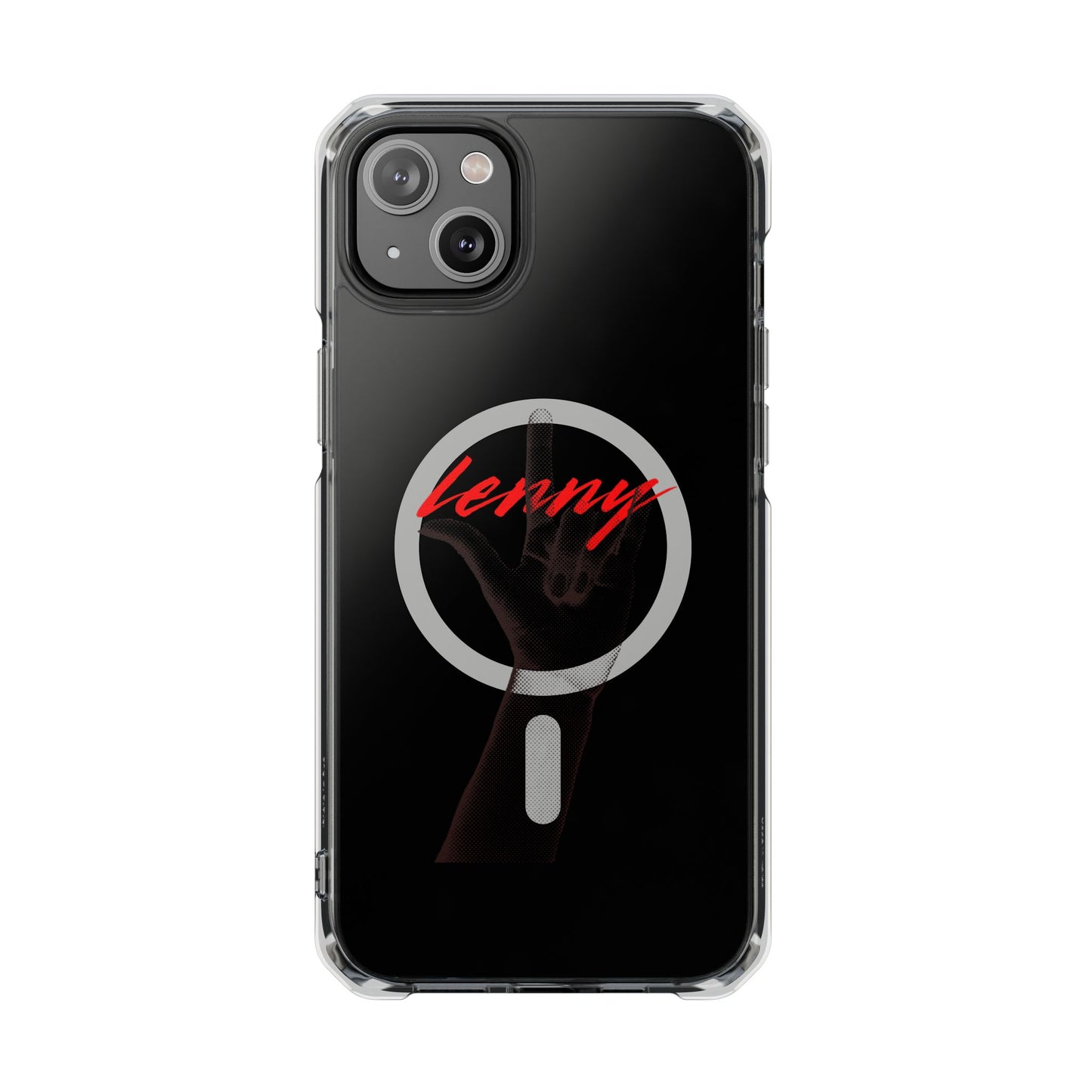 Rock Vibes Only Magnetic clear Impact case