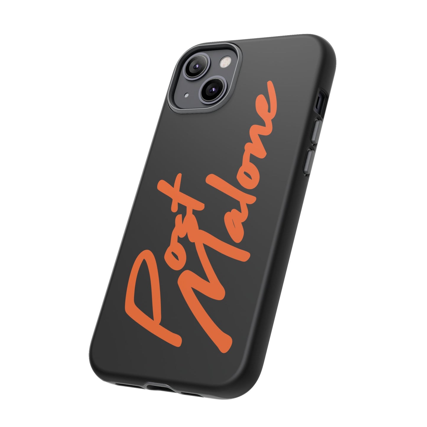 Tough iPhone Case (12–16 Pro Max) – Post Malone Name Design