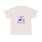 Let Love Rule (Remix) Unisex Heavy cotton tee