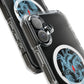 Electro Heart Illustration Magnetic Clear Impact case