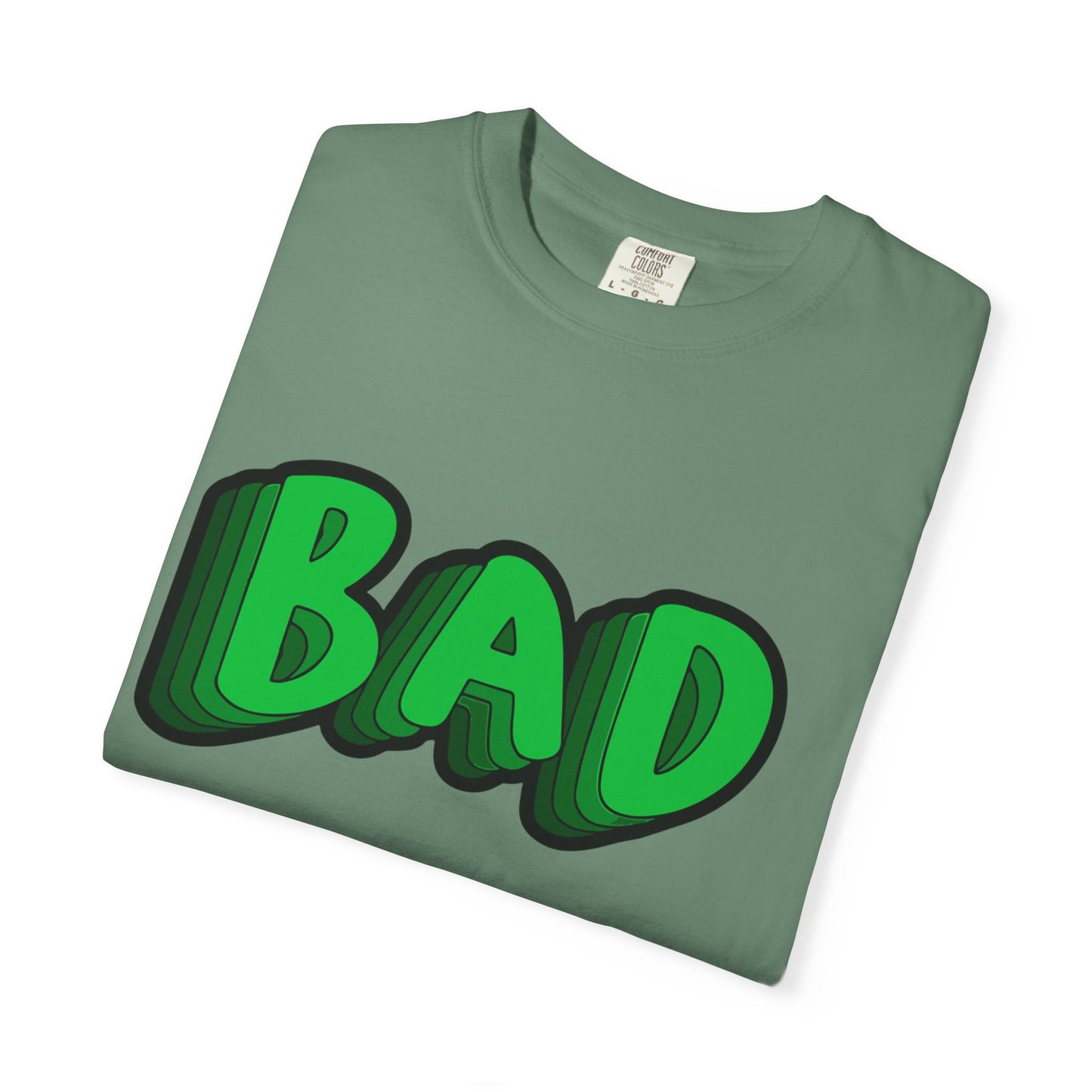 Bold 3D Bad Mood Unisex Dyed T-shirt