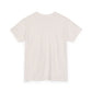 Minimalist Divide Symbol with Brush Unisex Heavy Cotton Tee