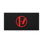 Crimson Orbit Matte Canvas