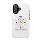 Colorful Planetary Orbit Diagram Tough Magnetic Case