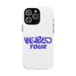 World Tour Bubble Letter Tough Magnetic phone case