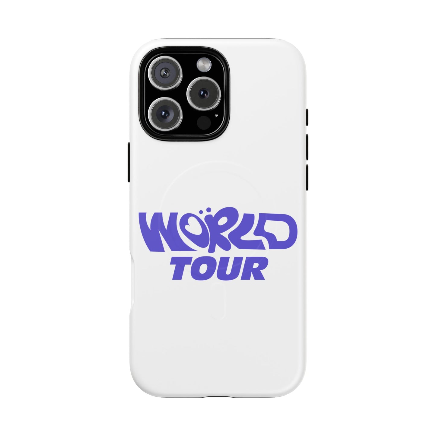 World Tour Bubble Letter Tough Magnetic phone case