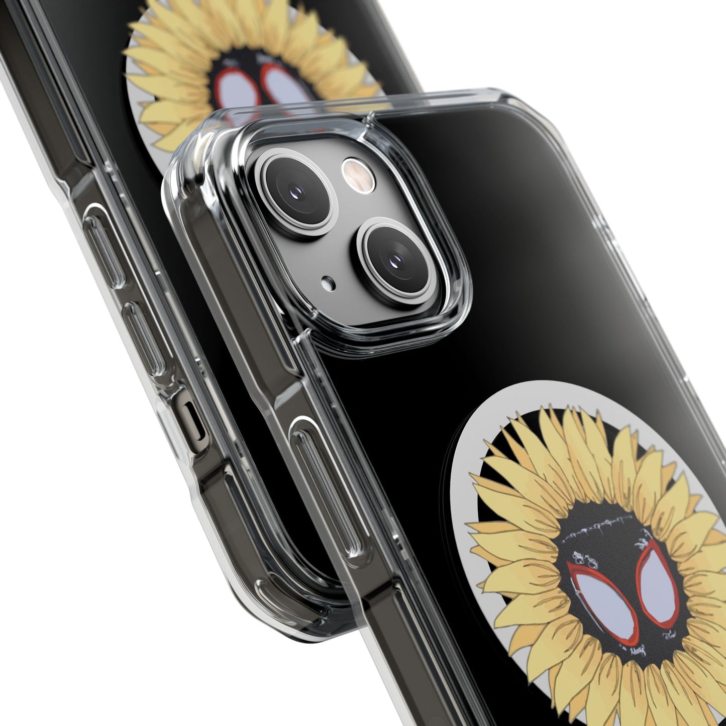Sunflower Mask Illustration Magnetic Impact Case