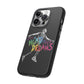 Premium Tough Case for iPhone 12 to 16 Pro Max Showcasing Coldplay A Head Full of Dreams Chris