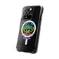 Vibrant Eye and Text Magnetic Clear Impact case