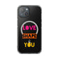 Orange Divide Symbol Magnetic Clear Impact Case
