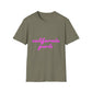 California Script - Unisex Softstyle T-shirt