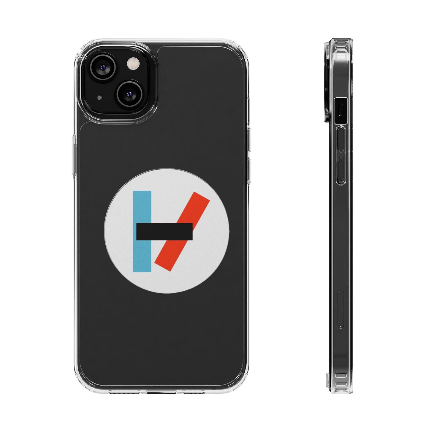 Circle Flame Clear Case