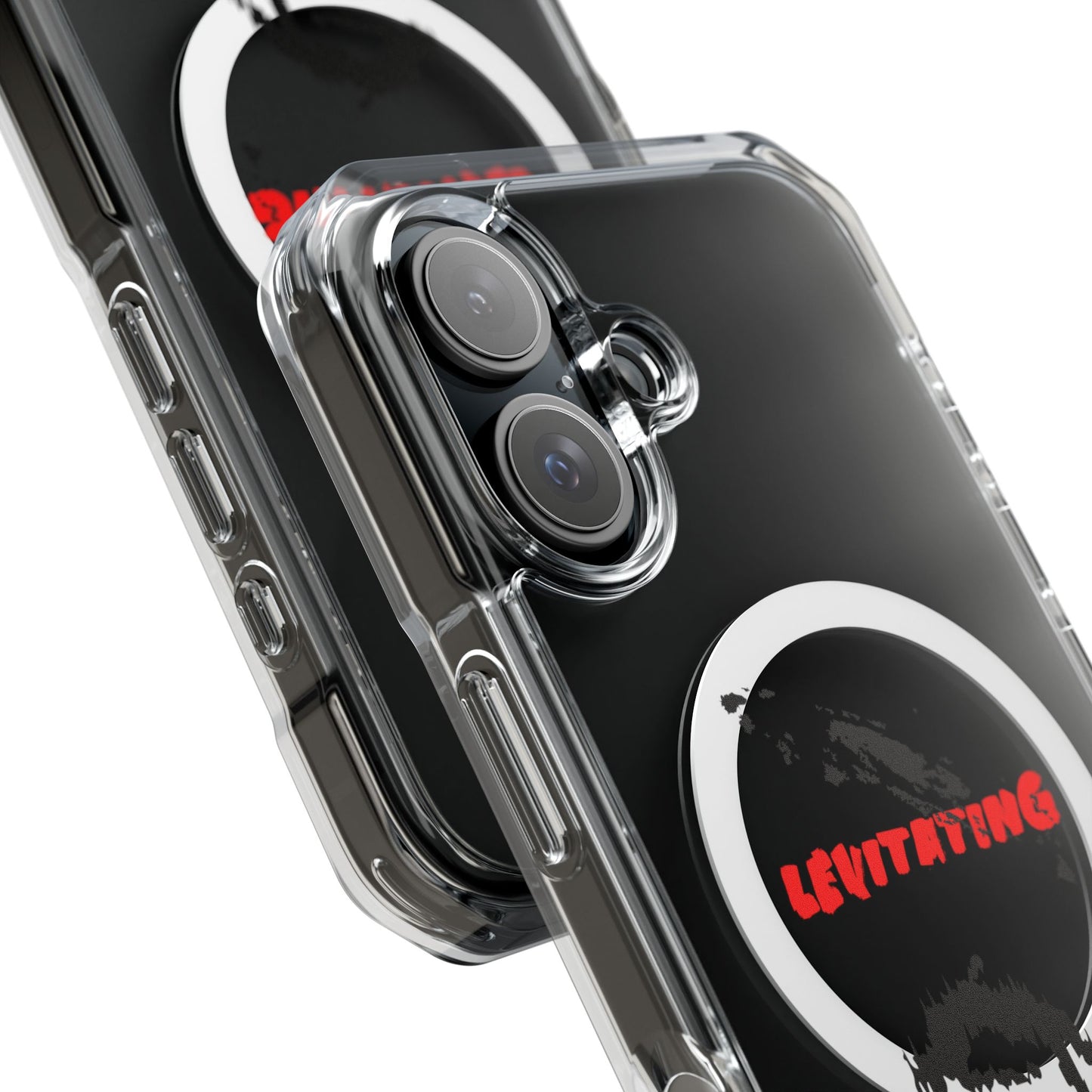 Levitating Vibes Magnetic Clear Impact case