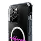 California Script Magnetic Clear Impact cases