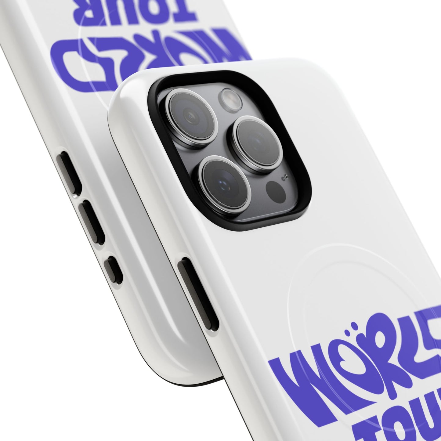 World Tour Bubble Letter Tough Magnetic phone case