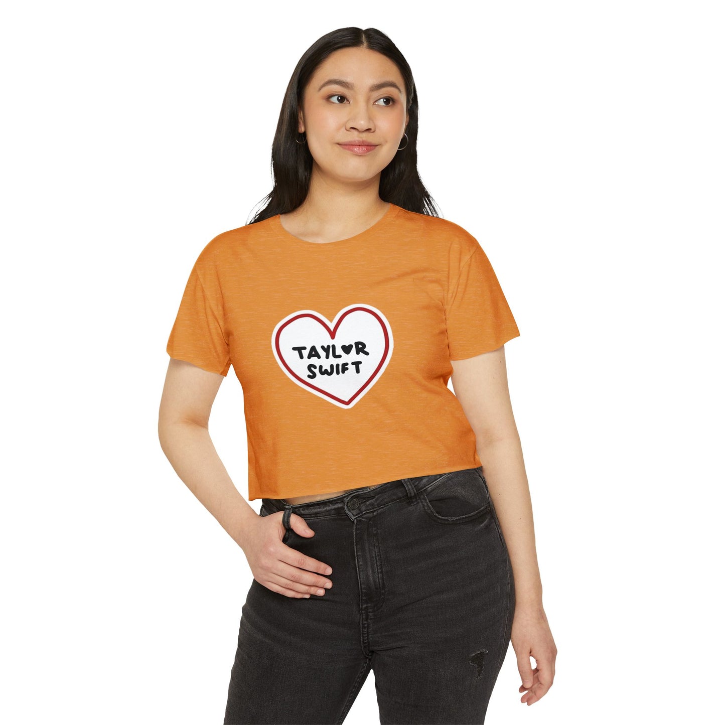 Heartbeats & Midnights Women's Festival Crop Top
