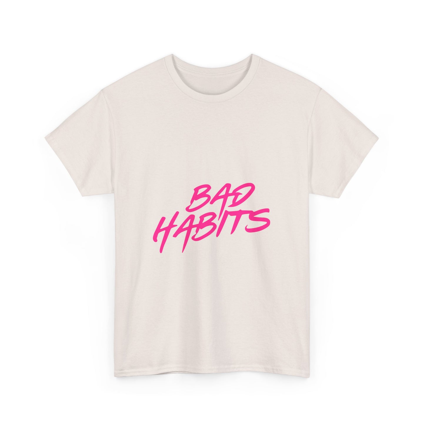 Sun and Waves Minimalist Unisex Heavy Cotton Tee