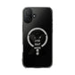 Abstract Paw and Brush Stroke Magnetic Clear Impact Case