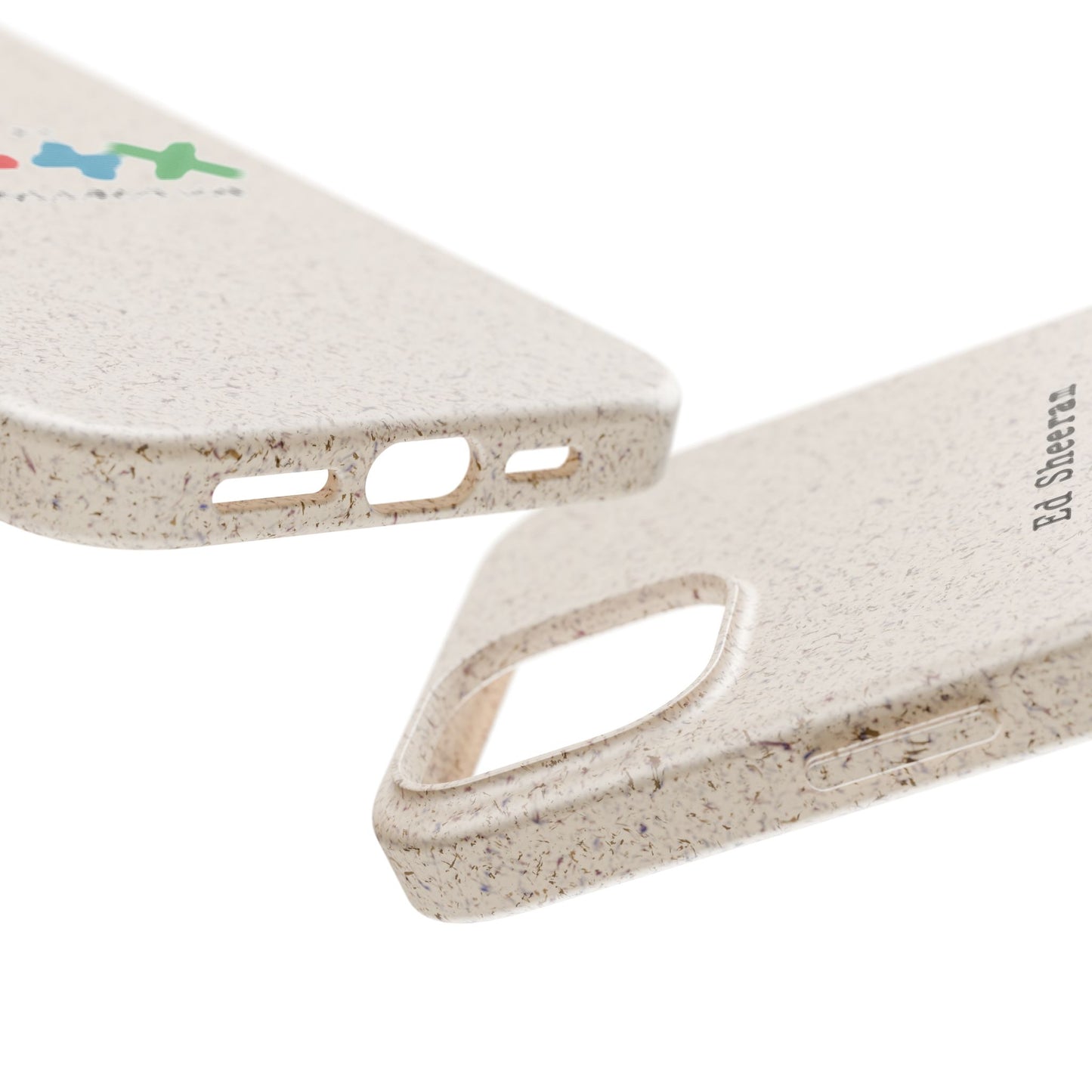 Biodegradable Cases for iPhone 12 to 16 Pro Max Showcasing – Ed Sheeran Edition