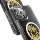 Golden Brush Script Magnetic Clear Impact case