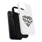 Happier Heart Lettering Tough Magnetic Case