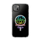Vibrant Eye and Text Magnetic Clear Impact case