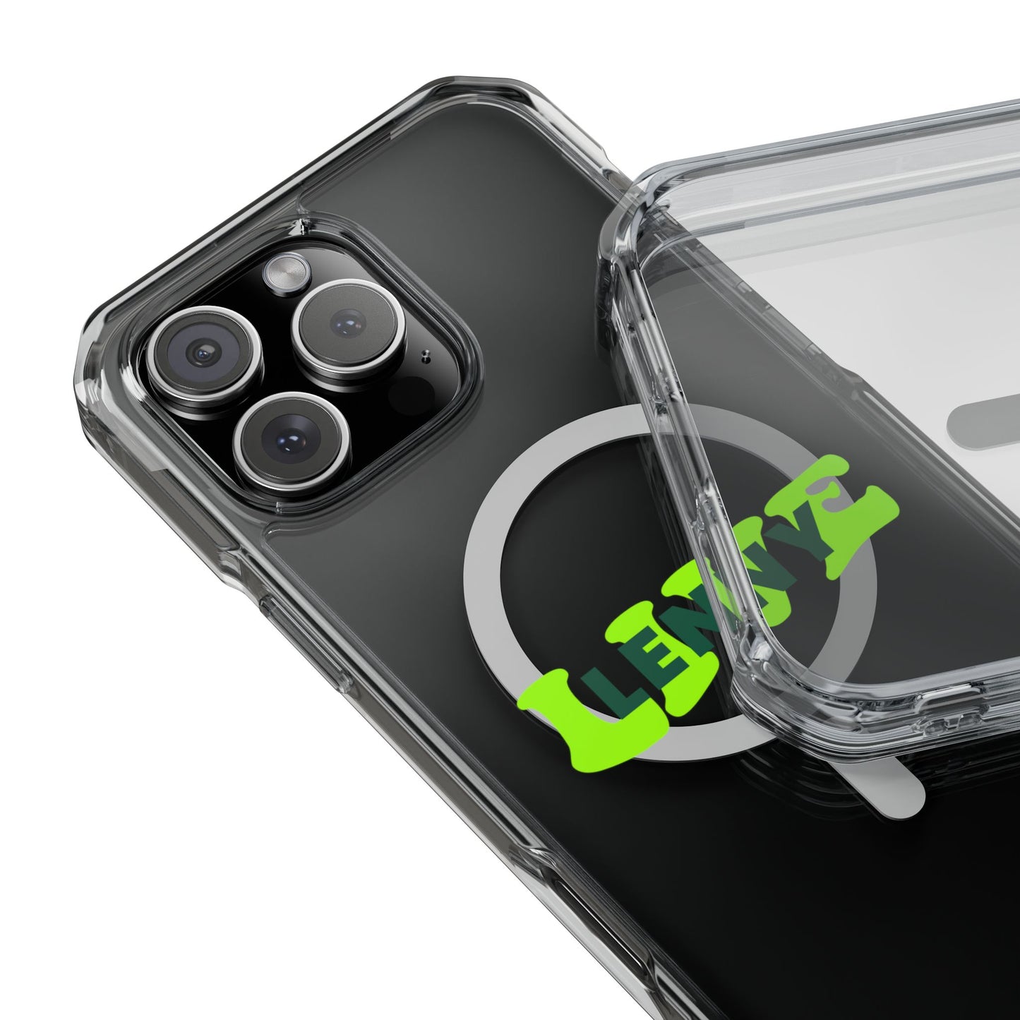 Live Lenny Pop Magnetic clear Impact case