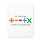 Matte Stretched Canvas, 1.25" Depth – Ed Sheeran Edition