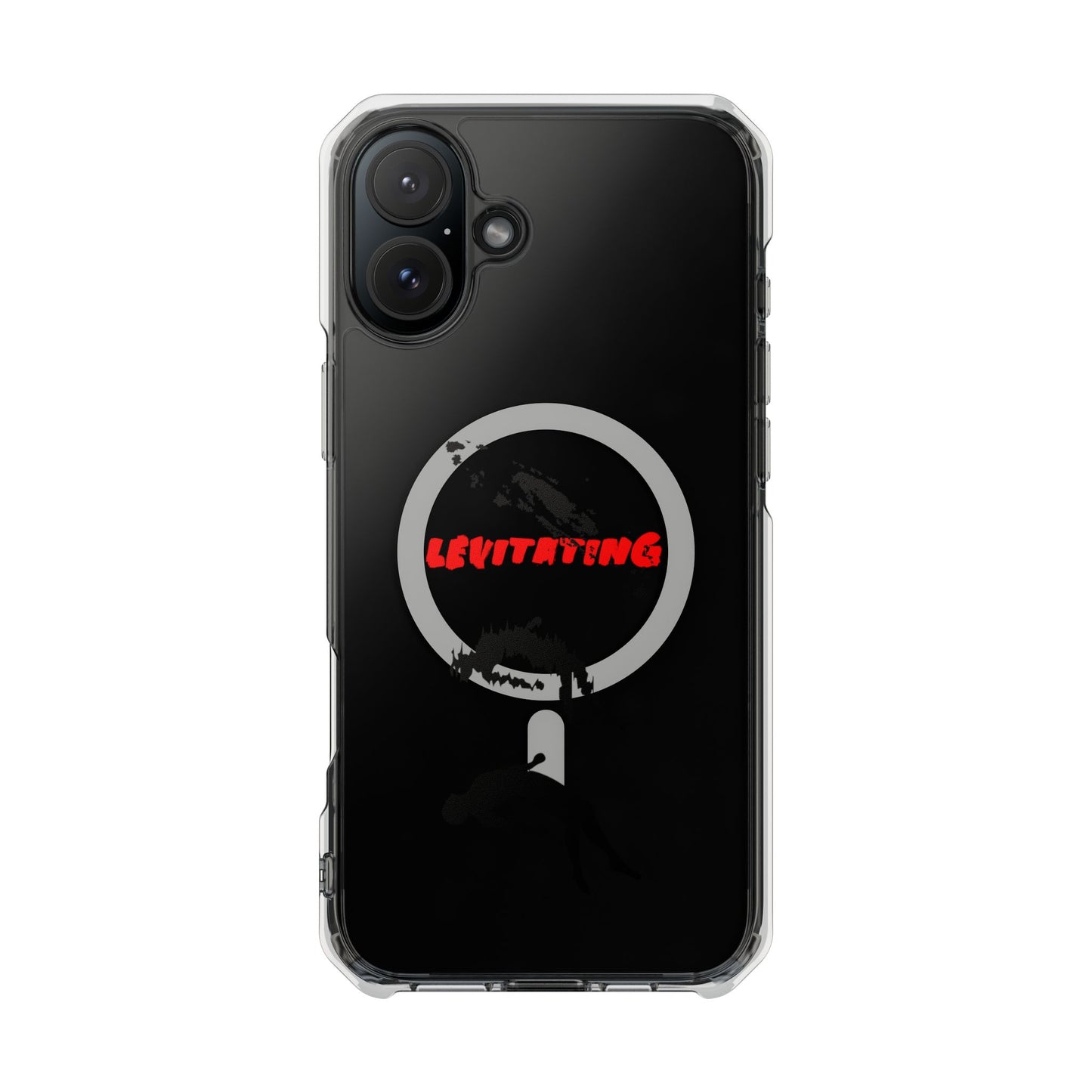 Levitating Vibes Magnetic Clear Impact case
