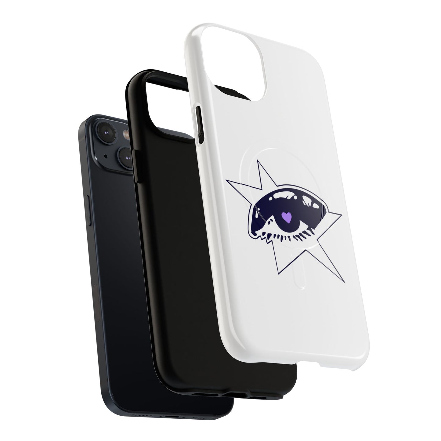 Purple Starry Eye Tough Magnetic phone case