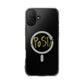 Abstract Black Barbed Wire Magnetic Impact Case