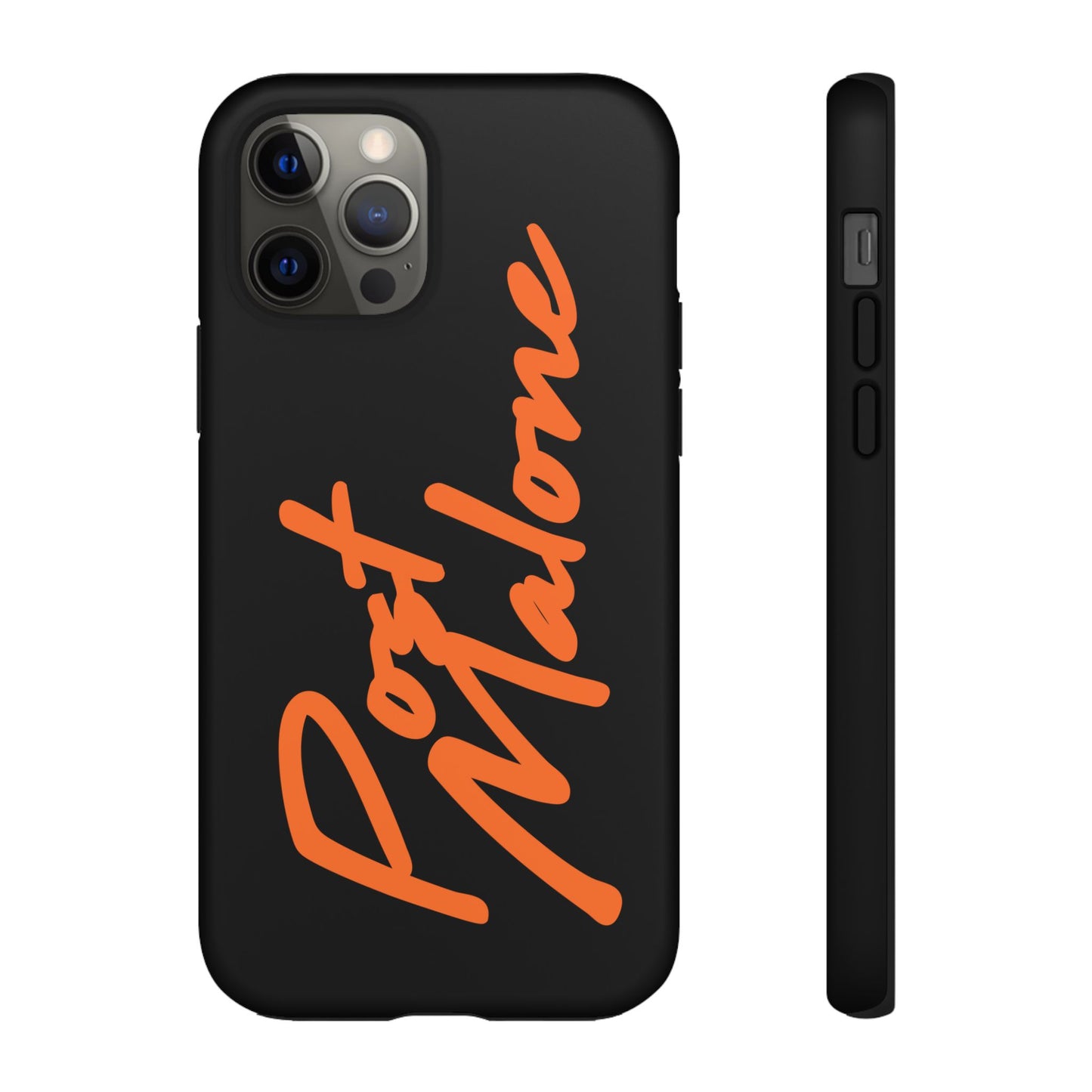 Tough iPhone Case (12–16 Pro Max) – Post Malone Name Design