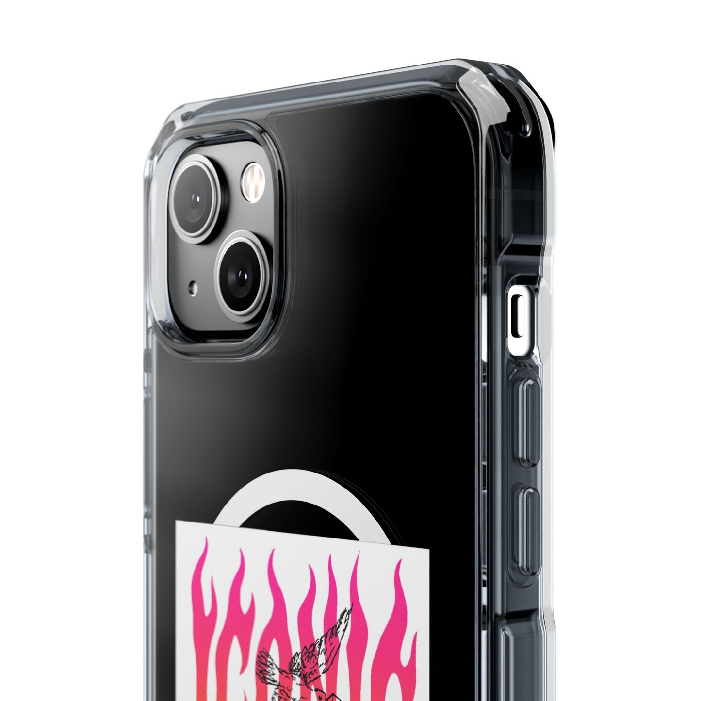 Flame Flight Iconic Magnetic clear Impact case