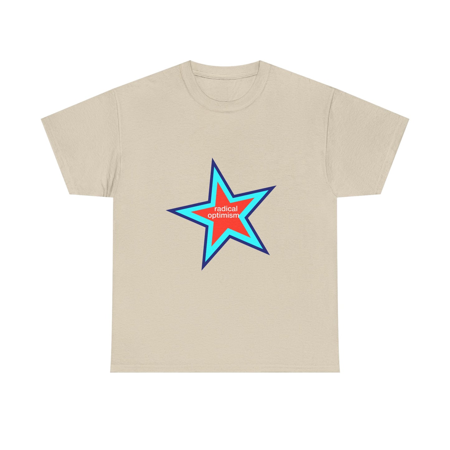 Power of Positivity Star Unisex Heavy Cotton Tee