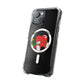 Abstract Guitar Sketch Magnetic Clear Impact Case
